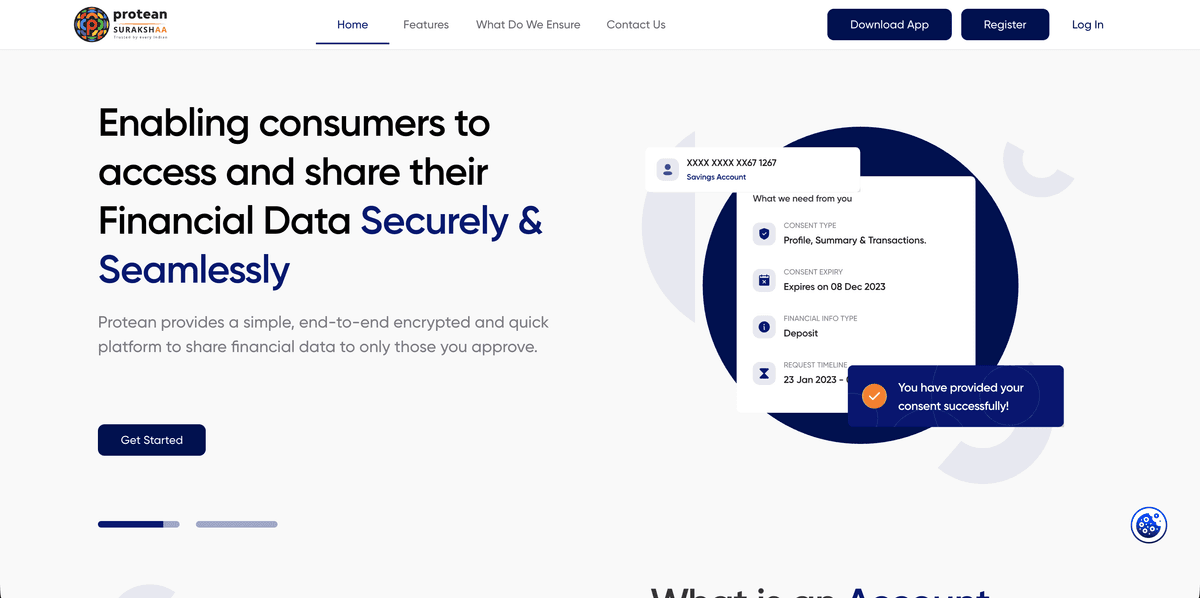 protean surakshaa website